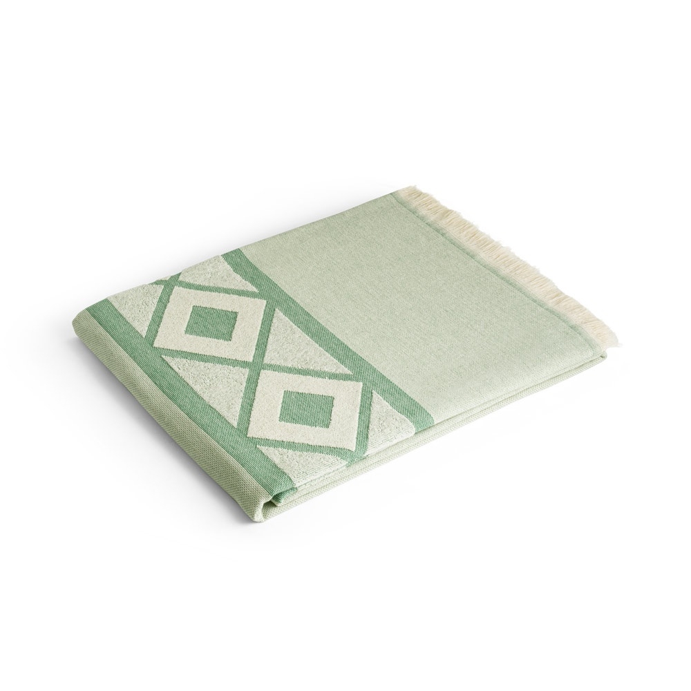 Serviette multifonctionnelle personnalisable coton 350g MALEK Vert 